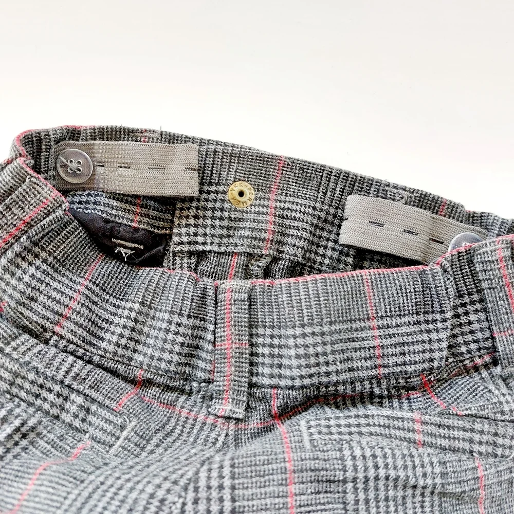 Grey Herringbone‎ Plaid Pant Gymboree 2T 100% cotton Easter Wedding